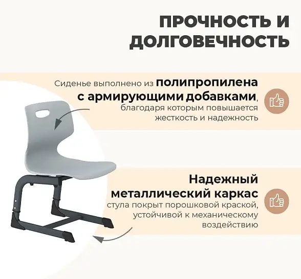 Стул SHT-S-TN21 3-5 ростовые группы 