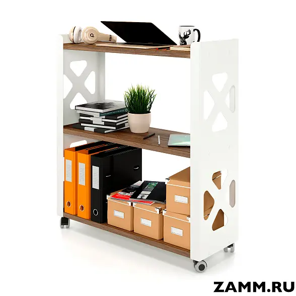 Стеллаж мобильный ZAMM. 3 полки