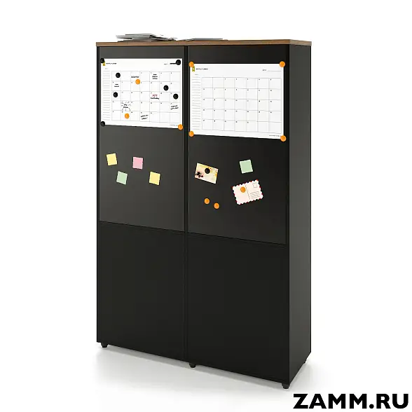 Локер ZAMM (шкаф-купе) 5 полок. На регулируемых опорах 1200 (Ш:1200, Г:414, В:1812) 