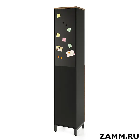 Шкаф ZAMM распашной 6 полок, 1 дверь, 3 полки закрыты, 3 полки открыты Левый (Ш:450, Г:414, В:2270) 