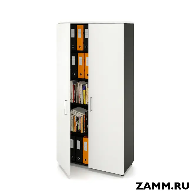 Шкаф ZAMM распашной 5 полок, 2 двери. Опоры реглируемые 900 (Ш:900, Г:414, В:1812)