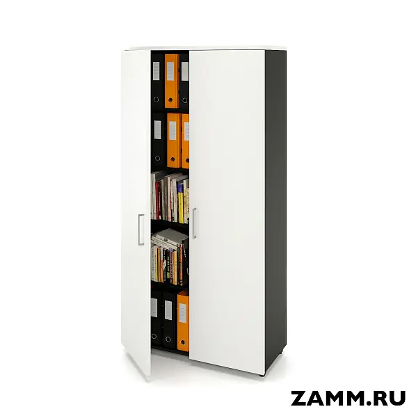 Шкаф ZAMM распашной 5 полок, 2 двери. Опоры реглируемые 900 (Ш:900, Г:414, В:1812)