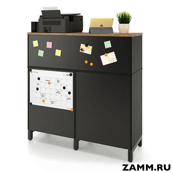 Локер ZAMM (шкаф-купе) 2 полки с надстройкой. На металлокаркасе 1200 (Ш:1200, Г:414, В:1207) 