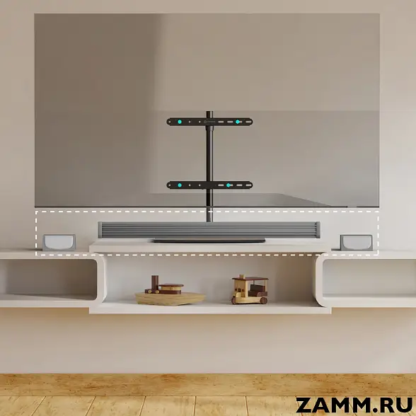 Настольная подставка для ТВ ONKRON PT3 32"-75" поворотная 