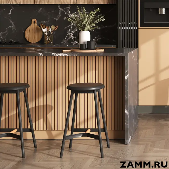 Полубарный стул Knobb