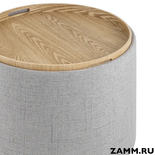 Пуф-столик с ящиком Хюгге 