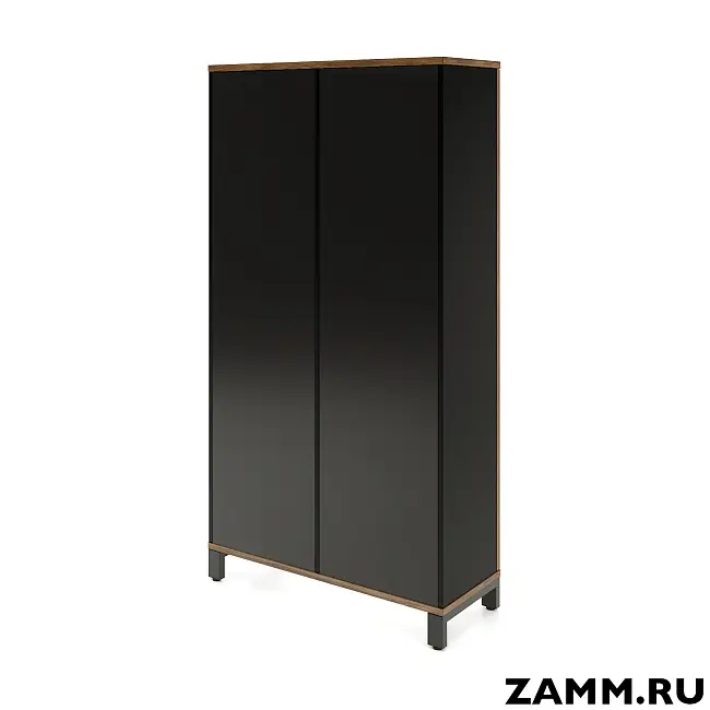 Шкаф ZAMM Прага 2 секции. На металлокаркасе Левый 414 (Ш:1158; Г:414; В:1985)