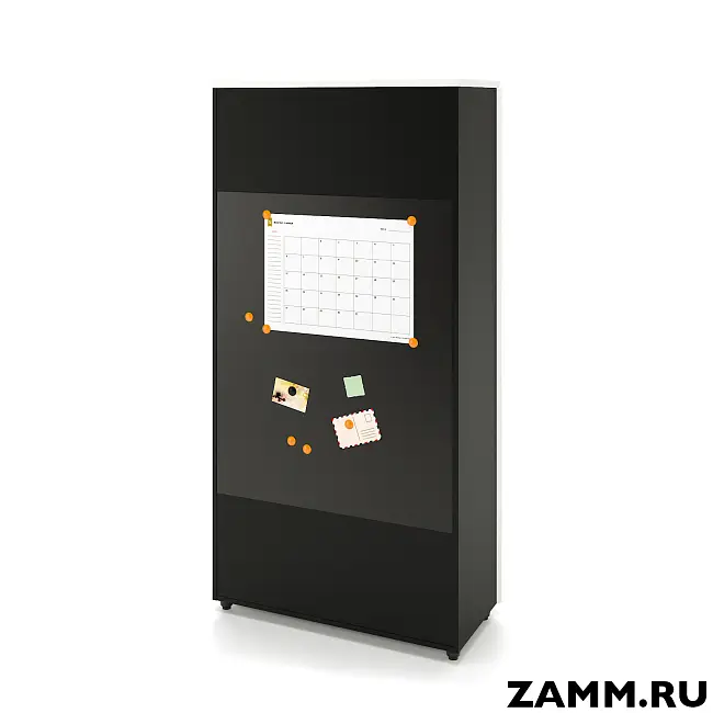 Шкаф ZAMM распашной 5 полок, 2 двери. Опоры реглируемые 900 (Ш:900, Г:414, В:1812)