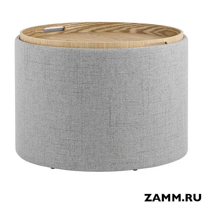 Пуф-столик с ящиком Хюгге 