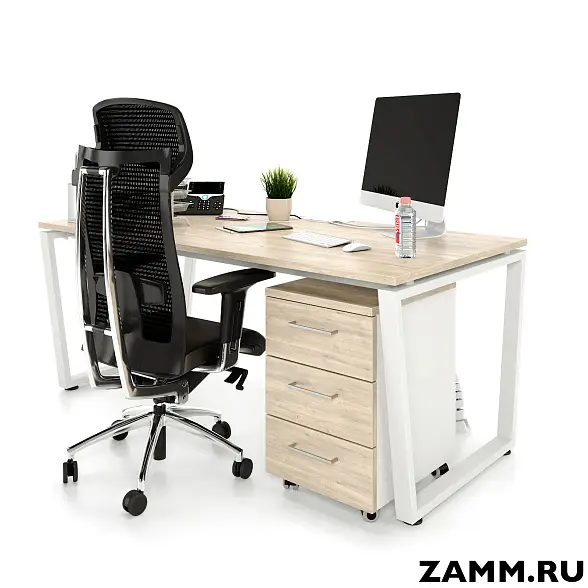 Тумба мобильная ZAMM. 3 ящика без замка (Ш:410, Г:500, В:613) 