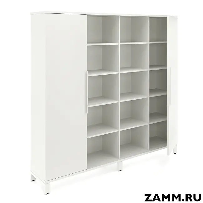 Шкаф ZAMM Прага 4 секции. На металлокаркасе 414 (Ш:2294; Г:414; В:1985)