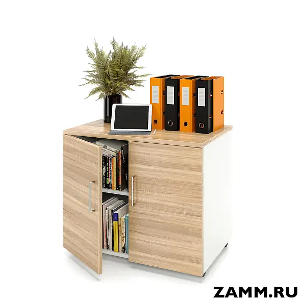 Шкаф ZAMM распашной 2 полки, 2 двери. На регулируемых опорах 900. В=600 (Ш:900, Г:600, В:747)