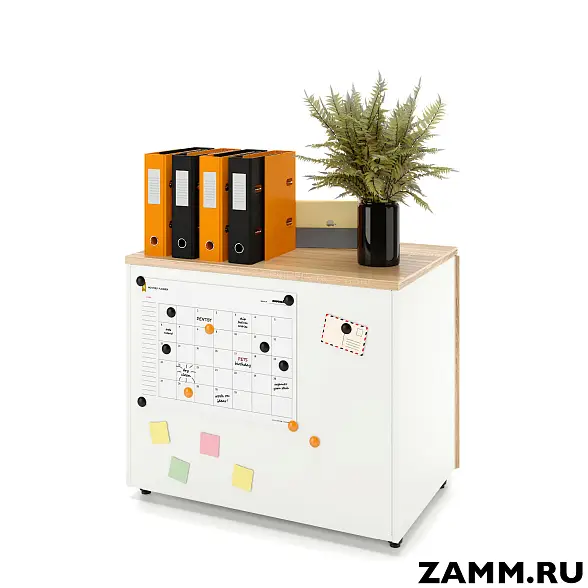 Шкаф ZAMM распашной 2 полки, 2 двери. На регулируемых опорах 900. В=600 (Ш:900, Г:600, В:747) 