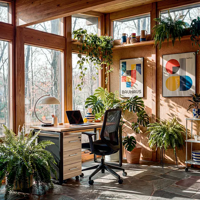 Стол Зета ТР (Тип 3) с пропусками, кабель-каналом (Д-041)