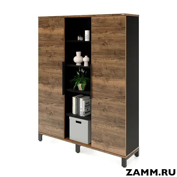 Шкаф ZAMM Прагма 3 секции. На металлокаркасе 414 (Ш:1726; Г:414; В:1985)