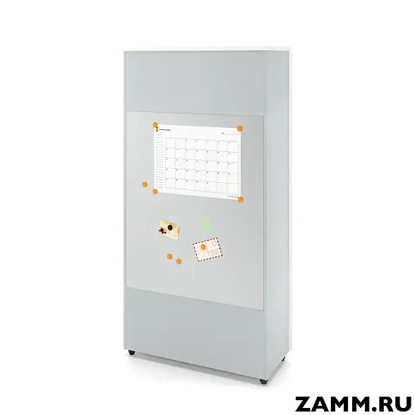 Шкаф ZAMM распашной 5 полок, 2 двери. Опоры реглируемые 900 (Ш:900, Г:414, В:1812) 