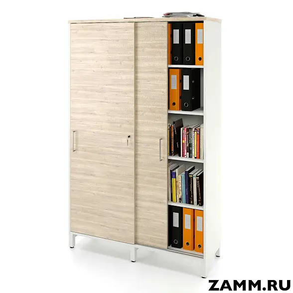 Локер ZAMM (шкаф-купе) 5 полок. На металлокаркасе 1200 (Ш:1200, Г:414, В:1902)