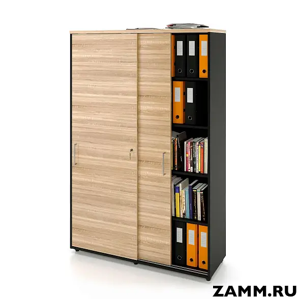 Локер ZAMM (шкаф-купе) 5 полок. На регулируемых опорах 1200 (Ш:1200, Г:414, В:1812)