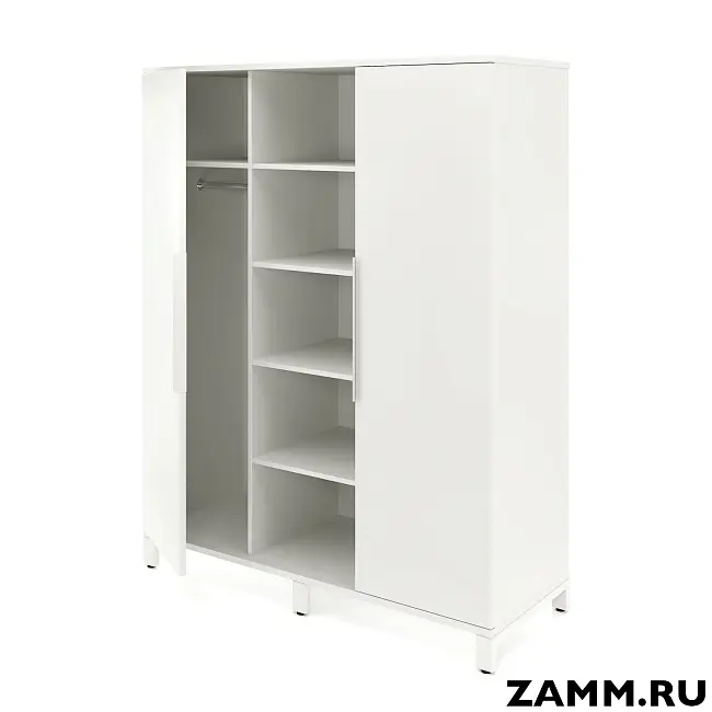 Шкаф ZAMM Прага 3 секции. На металлокаркасе 600 (Ш:1726; Г:600; В:1985)