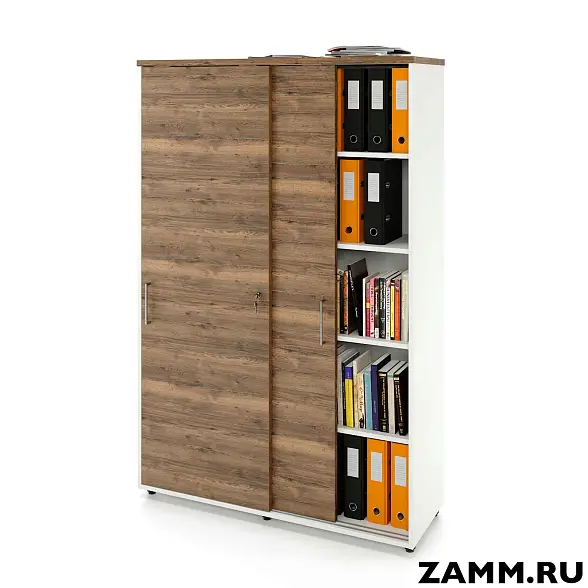 Локер ZAMM (шкаф-купе) 5 полок. На регулируемых опорах 1200 (Ш:1200, Г:414, В:1812)