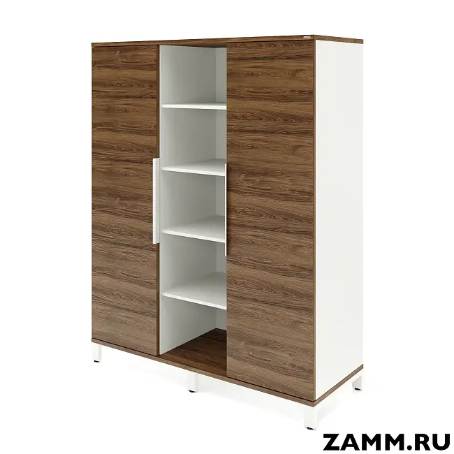 Шкаф ZAMM Прага 3 секции. На металлокаркасе 600 (Ш:1726; Г:600; В:1985)