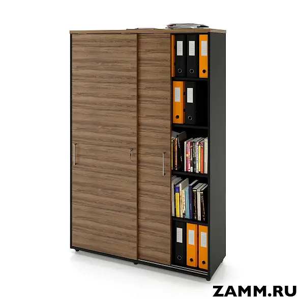 Локер ZAMM (шкаф-купе) 5 полок. На регулируемых опорах 1200 (Ш:1200, Г:414, В:1812)