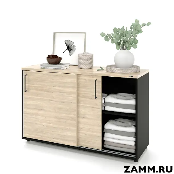 Комод ZAMM 2 полки. На регулируемых опорах 1200 (Ш:1200, Г:414, В:747)