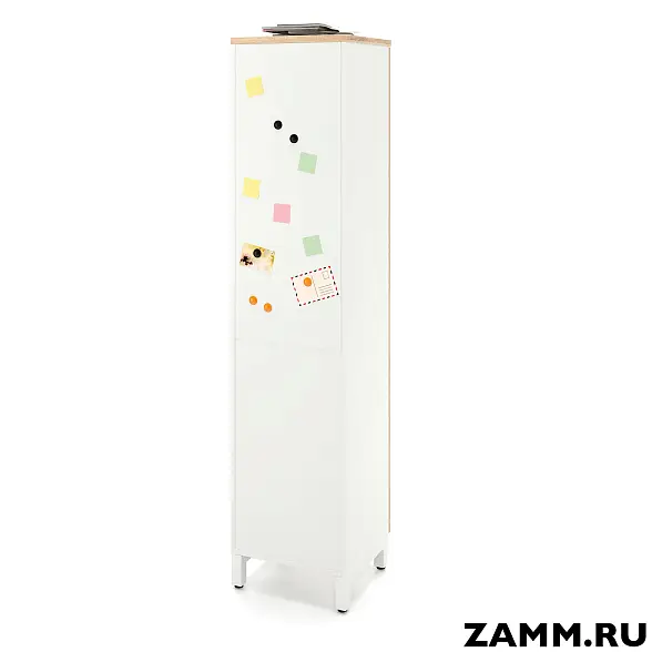 Шкаф ZAMM распашной 5 полок, 1 дверь. На металлокаркасе 450 Левый (Ш:450, Г:414, В:1905) 