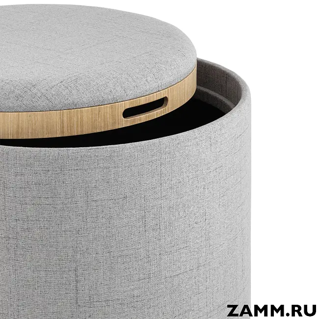 Пуф-столик с ящиком Хюгге 