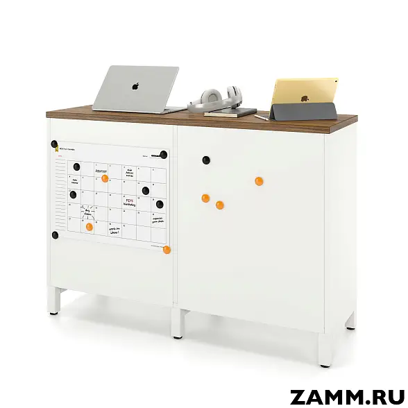 Локер ZAMM 2 полки открытый. На металлокаркасе 1200 (Ш:1200, Г:414, В:836) 