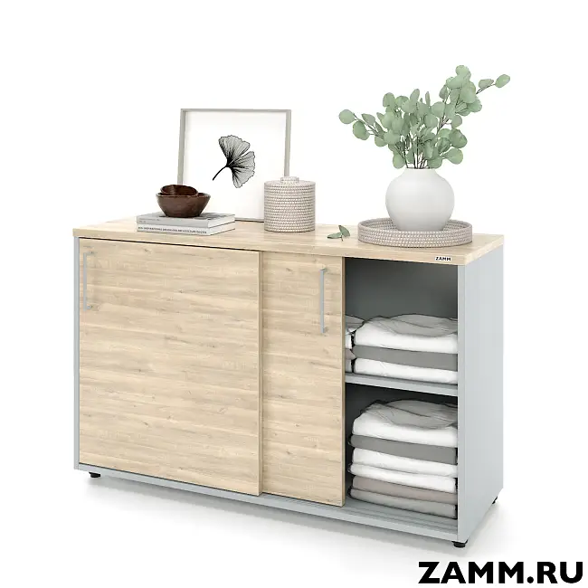 Комод ZAMM 2 полки. На регулируемых опорах 1200 (Ш:1200, Г:414, В:747)