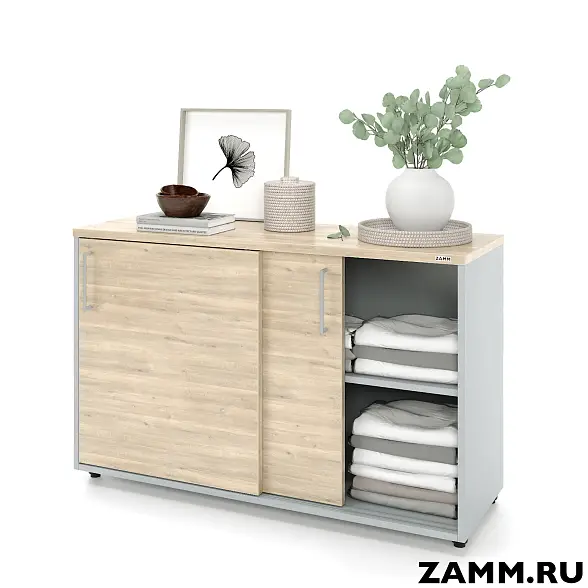 Комод ZAMM 2 полки. На регулируемых опорах 1200 (Ш:1200, Г:414, В:747)