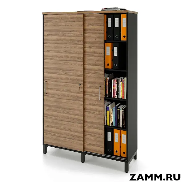 Локер ZAMM (шкаф-купе) 5 полок. На металлокаркасе 1200 (Ш:1200, Г:414, В:1902)