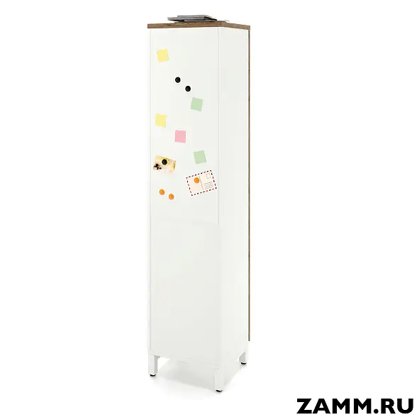 Шкаф ZAMM распашной 5 полок, 1 дверь. На металлокаркасе 450 Правый (Ш:450, Г:414, В:1905) 