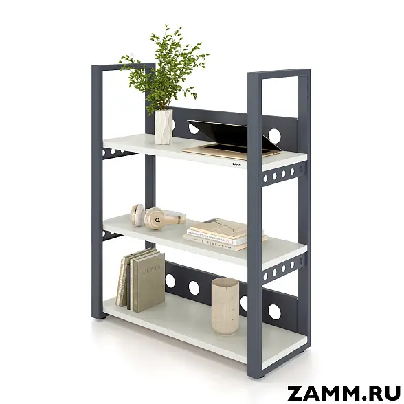 Стеллаж ZAMM Тип 1 низкий. 3 полки
