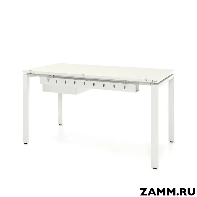 Стол Формат ТР 1 ящик (Тип 3) с пропусками, кабель-каналом (Д-041)