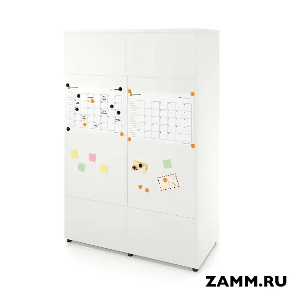 Локер ZAMM (шкаф-купе) гардероб.Опоры регулируемые 1200. B=600. H=1910 (Ш:1200, Г:600, В:1812) 