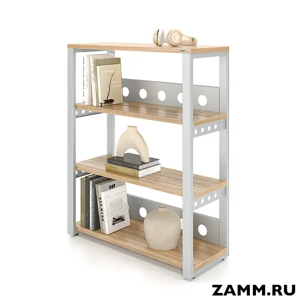 Стеллаж ZAMM Тип 2 низкий с топом. 3 полки + топ