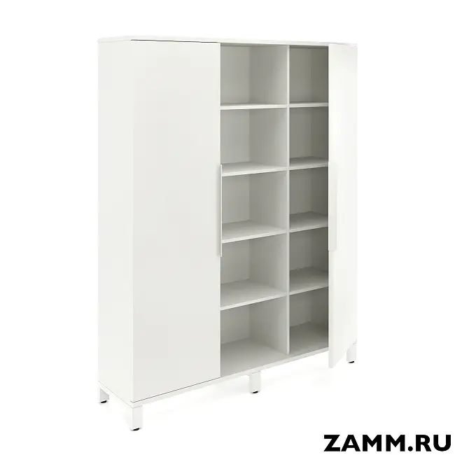 Шкаф ZAMM Прага 3 секции. На металлокаркасе 414 (Ш:1726; Г:414; В:1985)