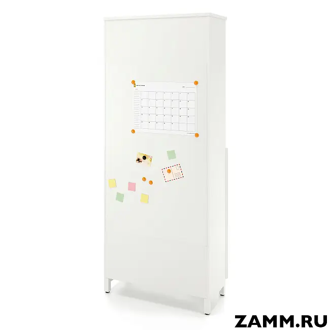 Шкаф ZAMM распашной 6 полок, 2 двери, 3 полки закрыты, 3 полки открыты (Ш:900, Г:414, В:2270)